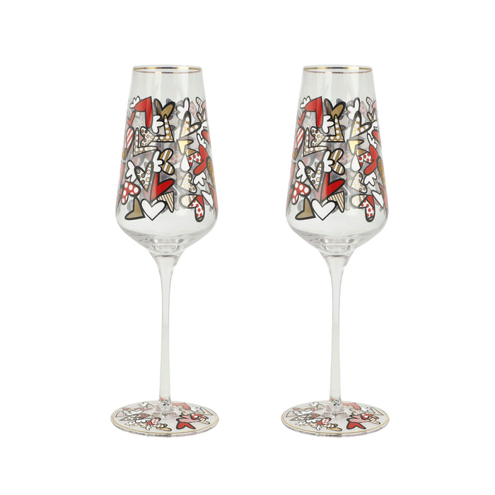 Goebel Britto- All We Need Is Love Sektglas