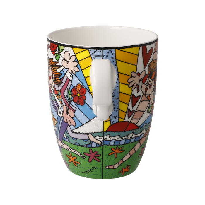 Goebel Romero Britto Falling Künstlertasse