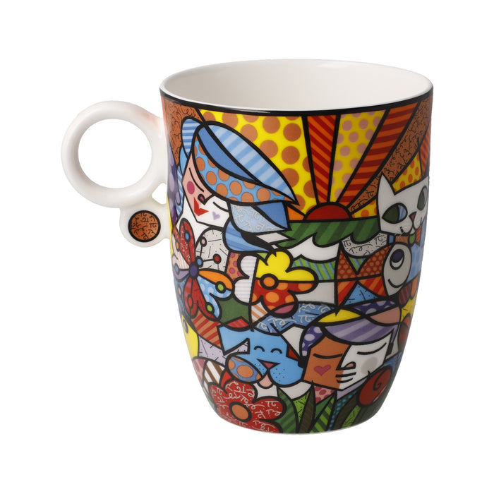 Goebel Romero Britto Garden Künstlertasse