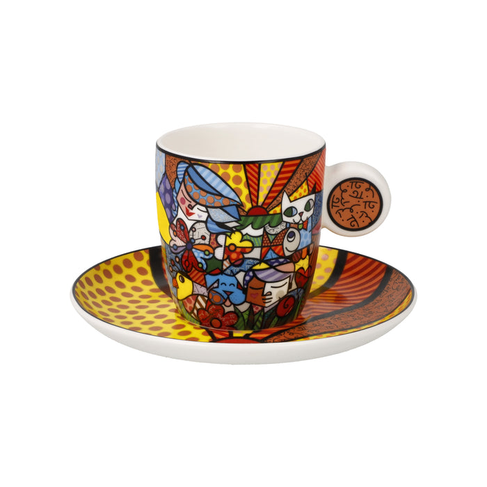 Goebel Romero Britto Garden Espressotasse