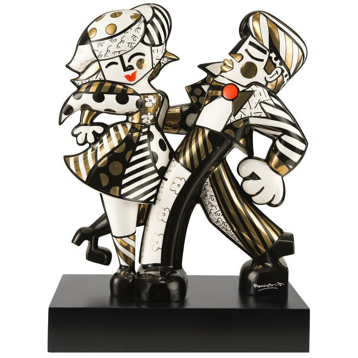 Goebel Romero Britto Golden Swing Figur
