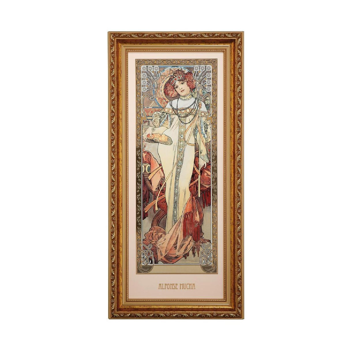 Wandbild Goebel Artis Orbis Haushaltwaren HOH - 1900 Herbst — Mucha Alphonse -