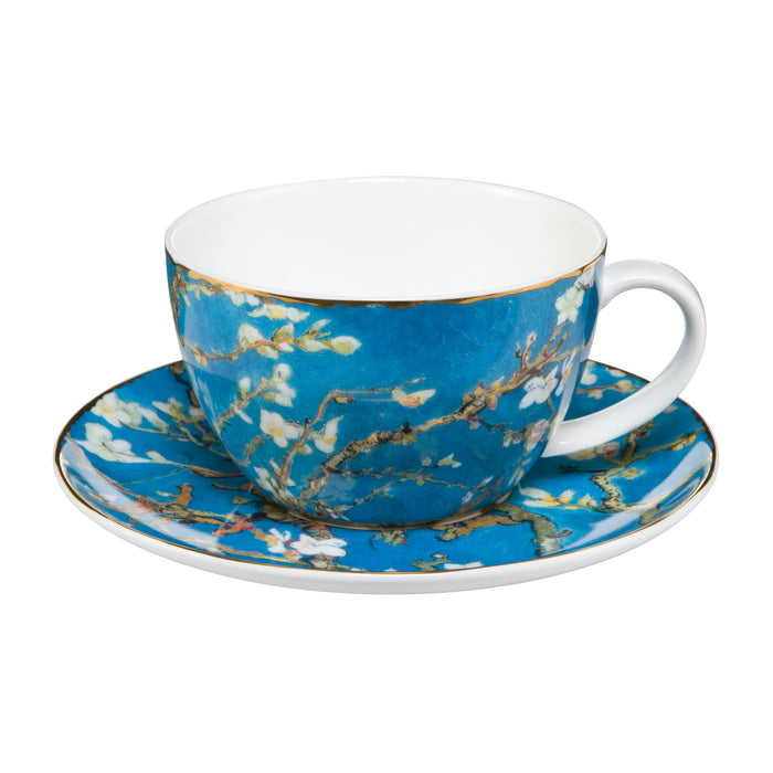 Goebel Vincent van Gogh - Mandelbaum blau Teetasse