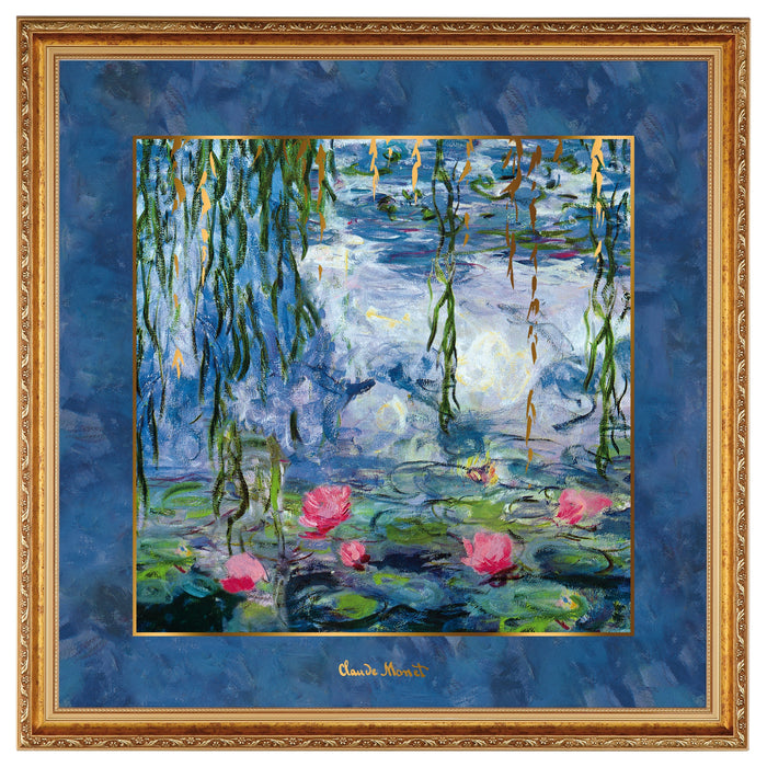 Goebel Claude Monet - "Seerosen mit Weide" Wandbild