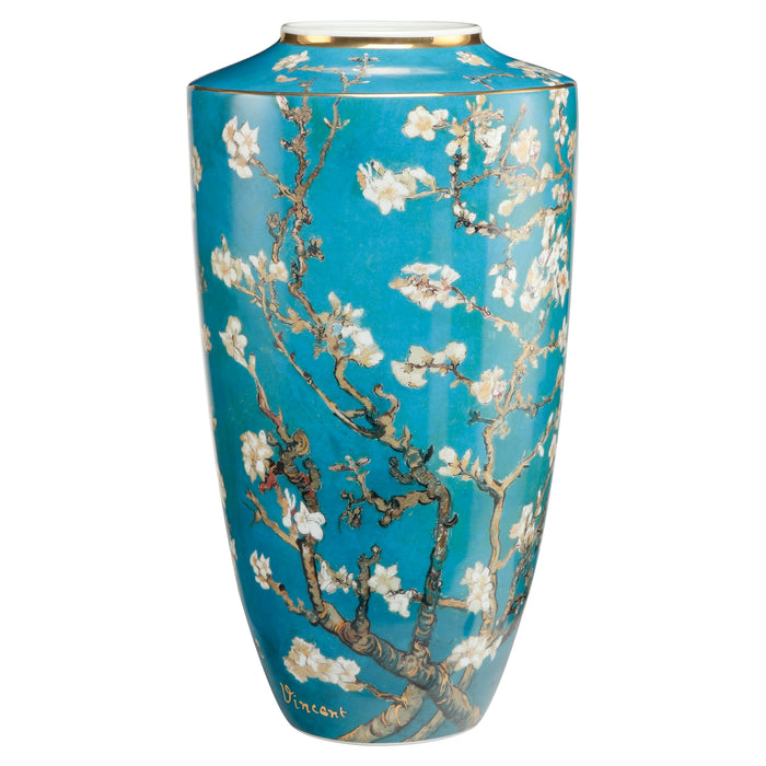 Goebel Vincent van Gogh - Mandelbaum blau Vase