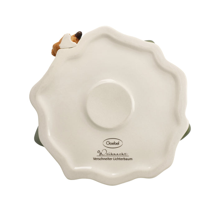 Goebel Verschneiter Lichterbaum Windlicht