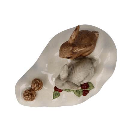 Goebel Im Winterwald Auf Futtersuche - Figur