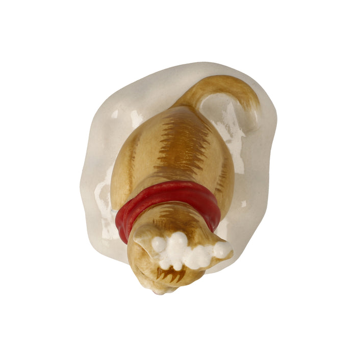 Goebel Schneeballschlacht Figur