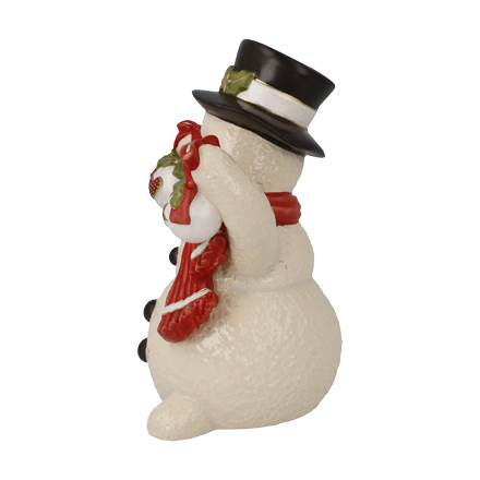 Goebel Schneemänner Weihnachtlich geschmückt - Figur
