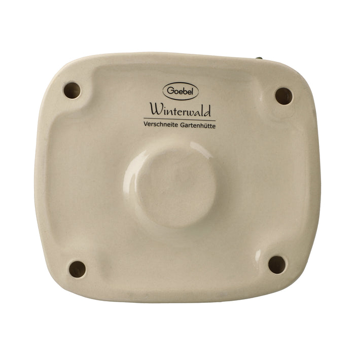 Goebel Verschneite Gartenhütte Figur