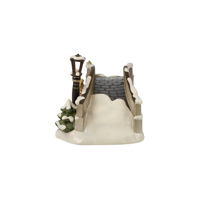 Goebel Brücke zum Park Figur