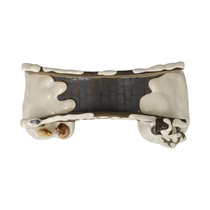 Goebel Brücke zum Park Figur