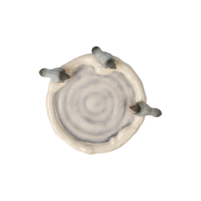 Goebel Winterliches Vogelbad Figur