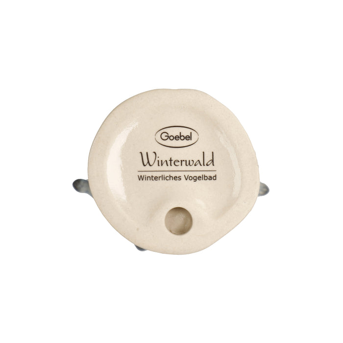 Goebel Winterliches Vogelbad Figur
