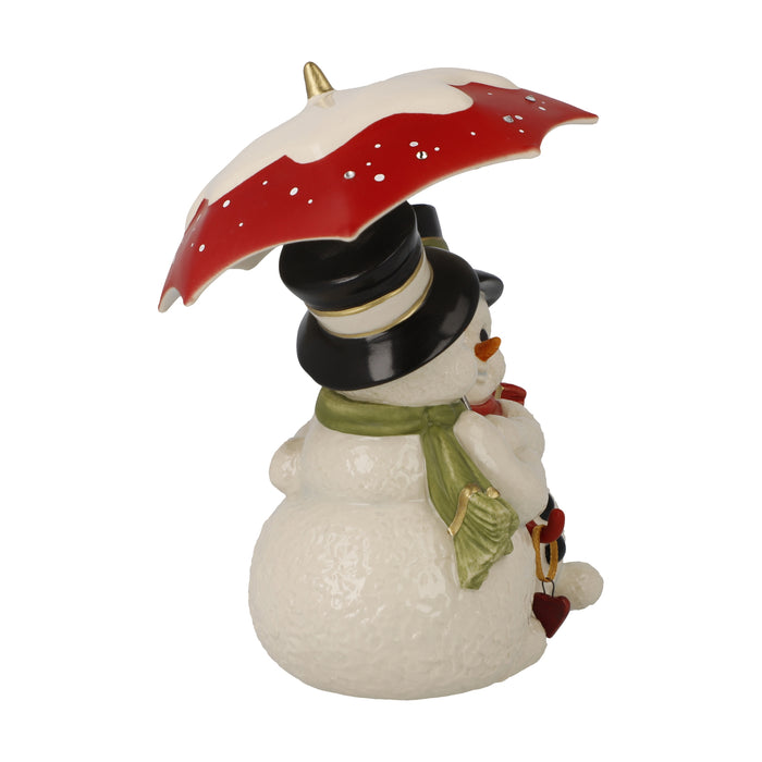 Goebel Schneemann - Winterliebe Figur