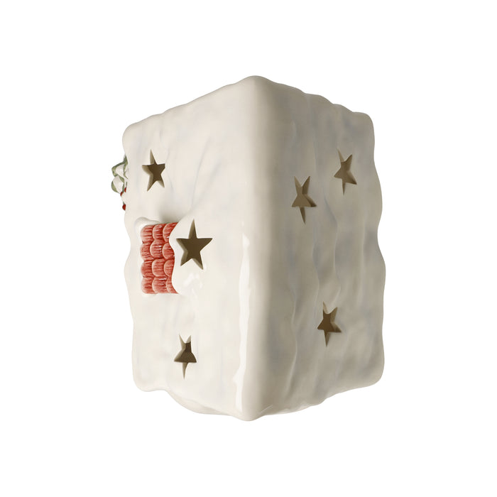 Goebel Verschneite Wassermühle Windlicht