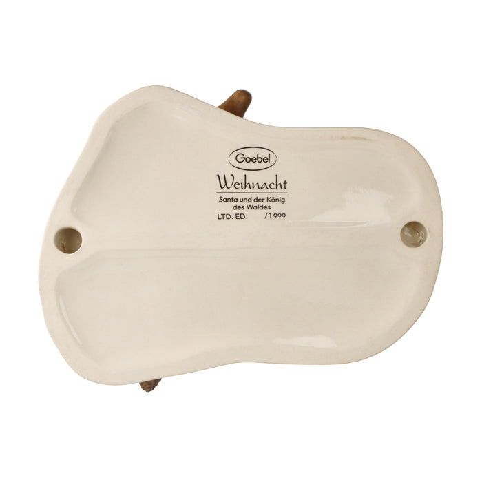 Goebel Santa und der König des Waldes Figur