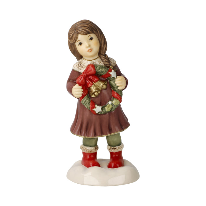 Goebel Ein Kranz zum Advent Figur