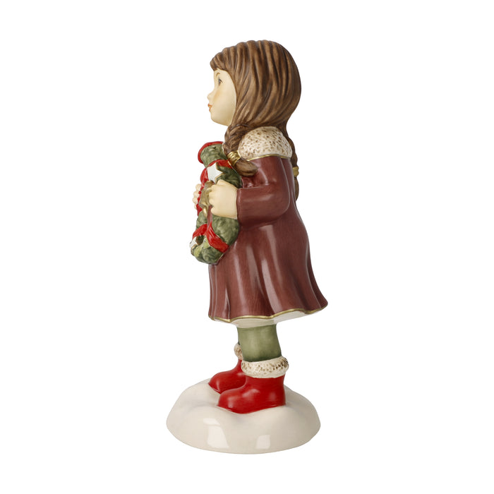 Goebel Ein Kranz zum Advent Figur