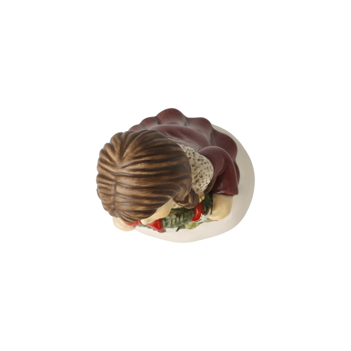 Goebel Ein Kranz zum Advent Figur