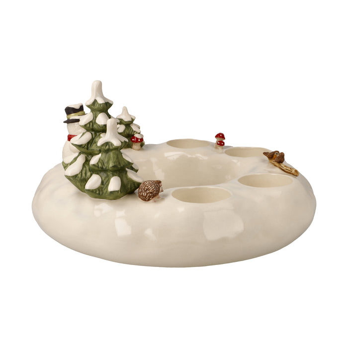 Goebel Winterglück im Advent Windlicht