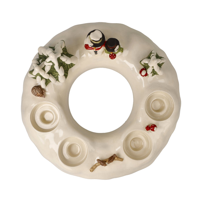 Goebel Winterglück im Advent Windlicht