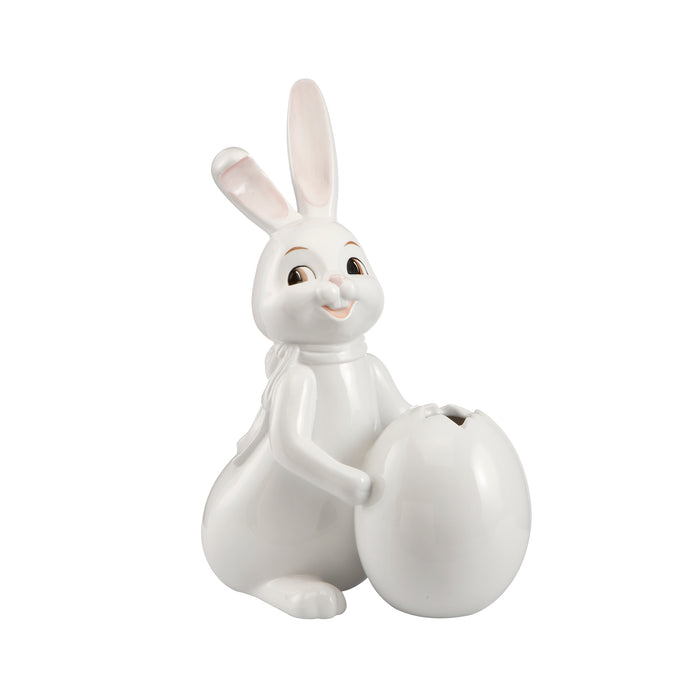 Goebel Hase mit Vase Snow White - Spring Figur