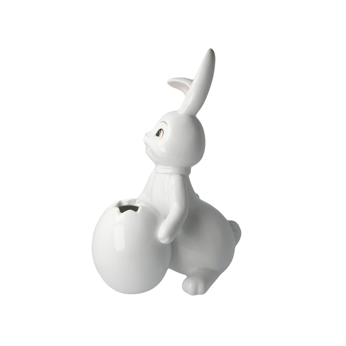 Goebel Hase mit Vase Snow White - Spring Figur