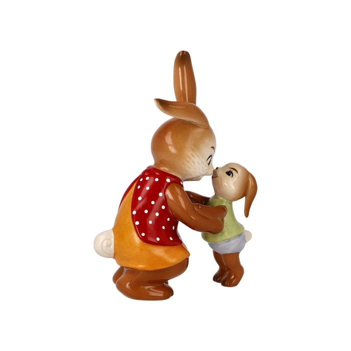 Goebel Hasenfamilie "Kleiner Schatz" Figur