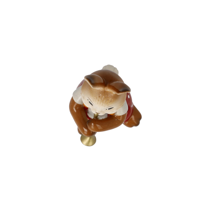 Goebel Hase - Süßer Flötenspieler Figur