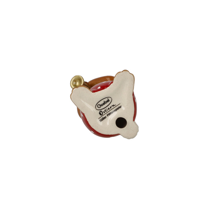 Goebel Hase - Süßer Flötenspieler Figur