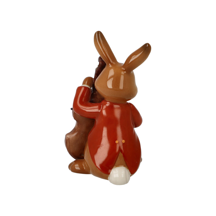 Goebel Hase - Fröhlicher Bassist Figur
