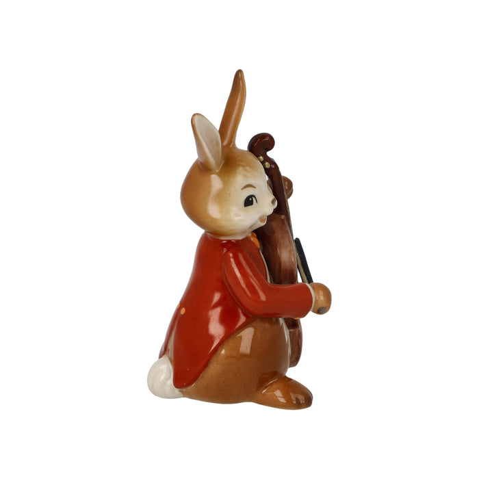 Goebel Hase - Fröhlicher Bassist Figur