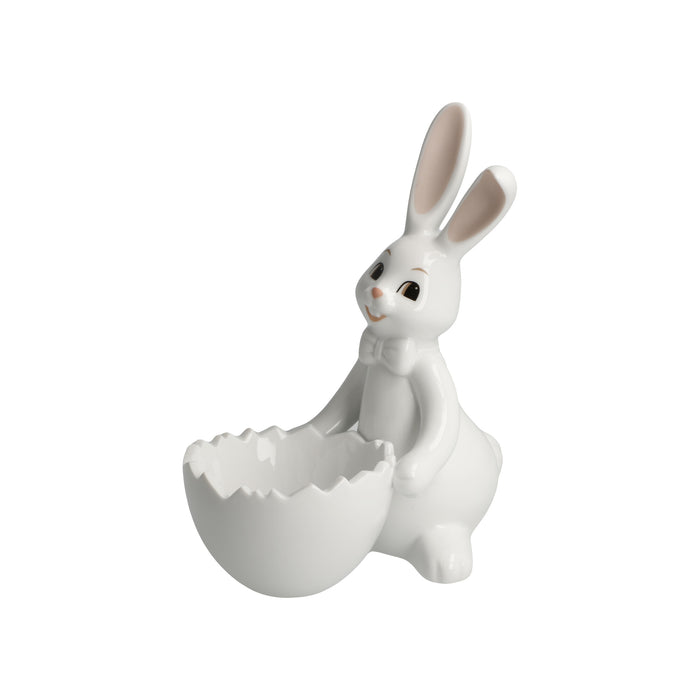 Goebel Hase mit Schale Snow White - Sweet Boy Figur