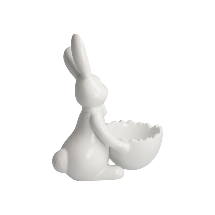 Goebel Hase mit Schale Snow White - Sweet Boy Figur