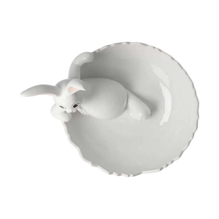 Goebel Hase mit Schale Snow White - Sweets for my Sweet Figur