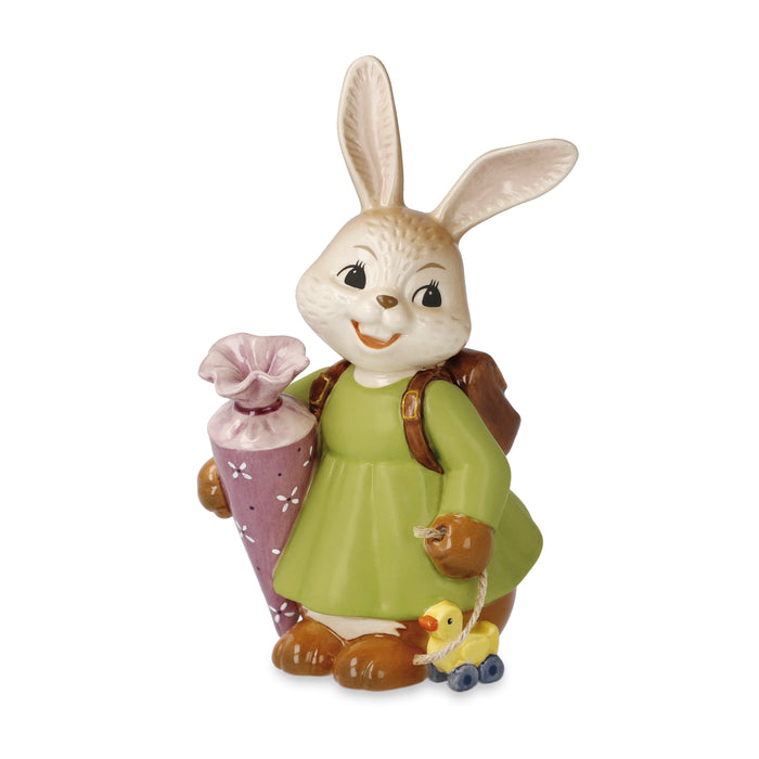 Goebel Hasenmädchen Erster Schultag Figur