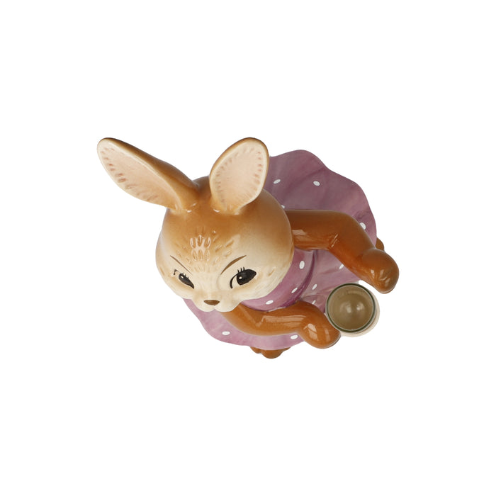 Goebel Hasenmädchen mit Vase Lass Blumen sprechen! Figur