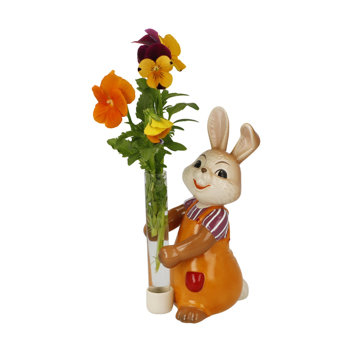 Goebel Hase mit Vase Blütentraum Figur