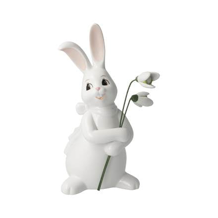 Goebel Hase Snow White-Lovely Snow Bells Figur