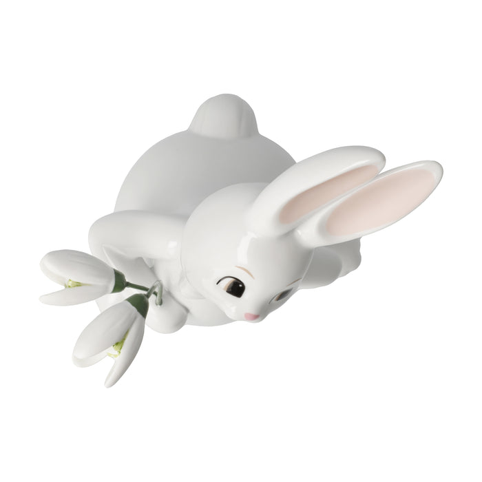 Goebel Hase Snow White-First Flowers Figur