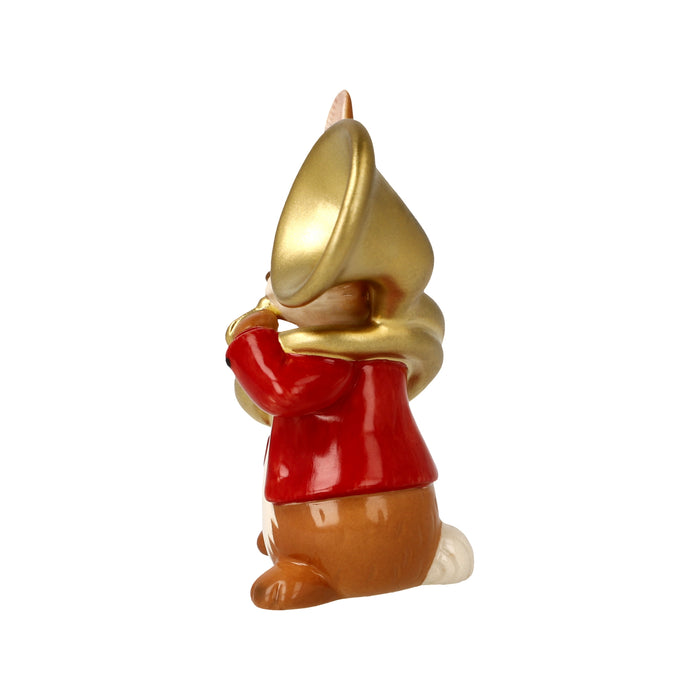 Goebel Hase - Gemütlicher Tubaspieler Figur
