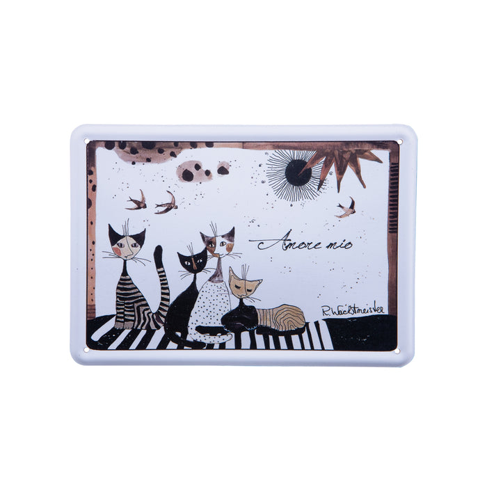 Goebel Rosina Wachtmeister - "Amore mio" Metallpostkarte