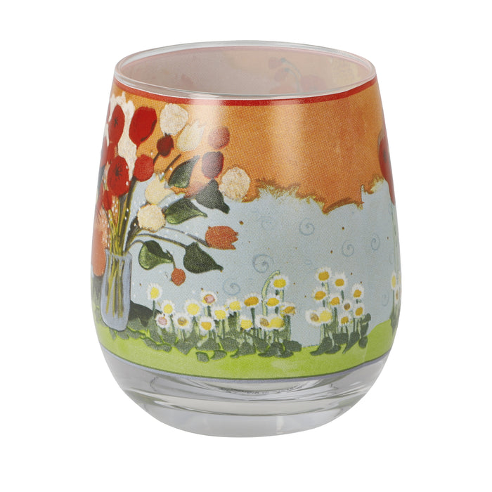 Goebel Rosina Wachtmeister Lestate in giardino Windlicht