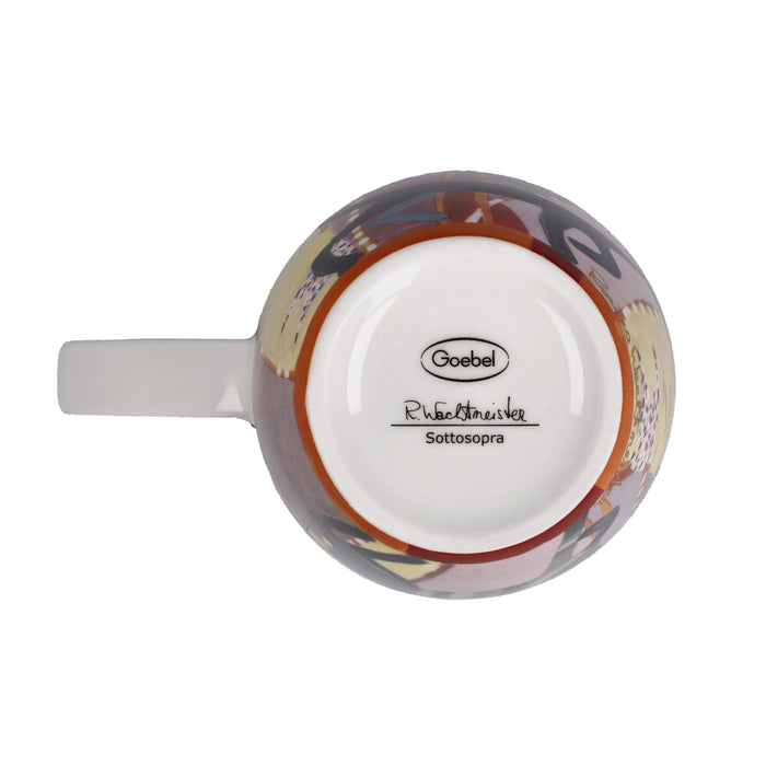 Goebel Rosina Wachtmeister - Sottosopra Teetasse mit Deckel und Sieb