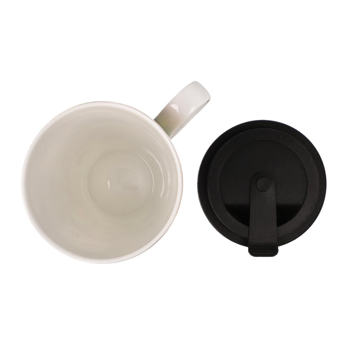 Goebel Wachtmeister-Una bellissima giornata Künstlertasse mit Deckel