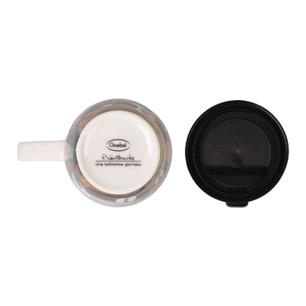 Goebel Wachtmeister-Una bellissima giornata Künstlertasse mit Deckel