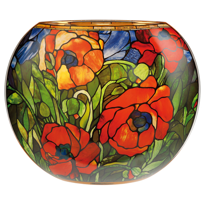 Goebel Louis Comfort Tiffany - Orientalische Mohnblume Tischlampe