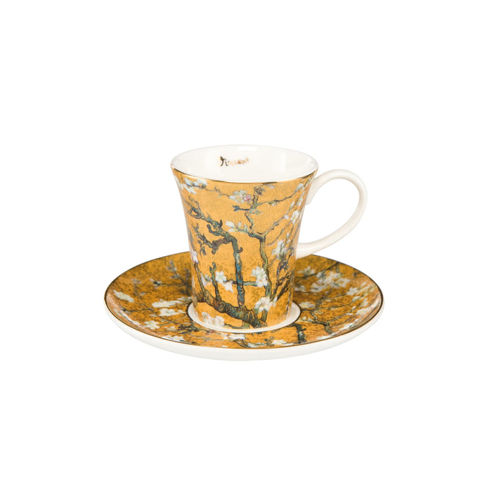 Goebel Vincent van Gogh - Mandelbaum Gold Espressotasse
