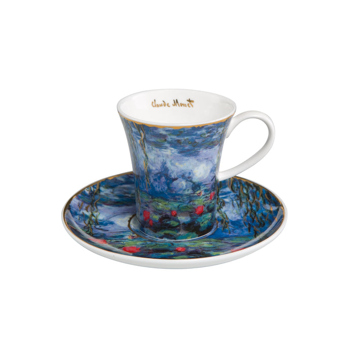 Goebel Claude Monet - Seerosen mit Weide Espressotasse